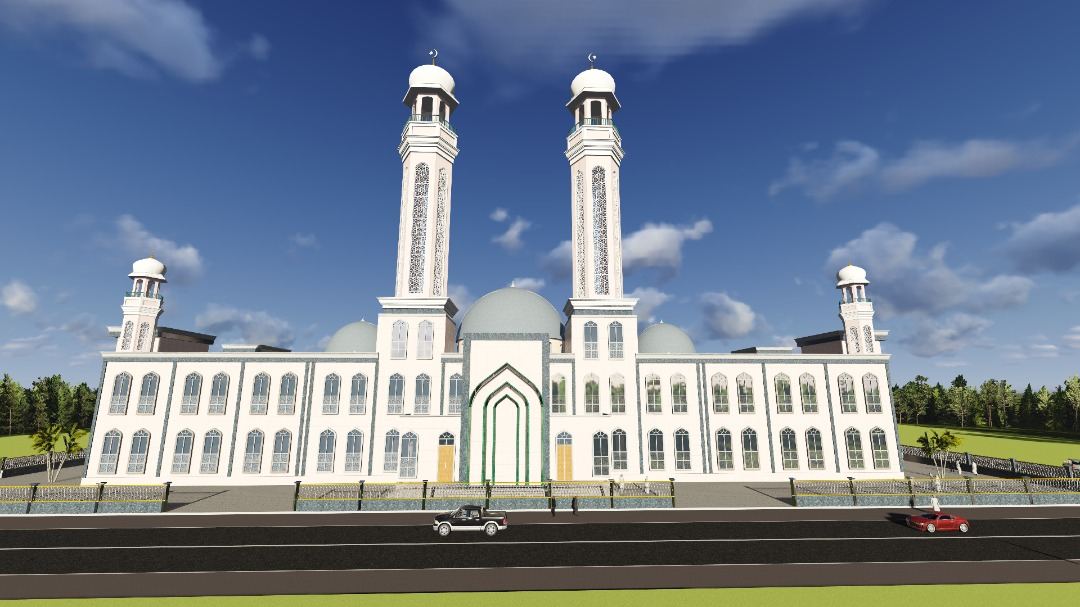 Grande Mosquée — Façade principale